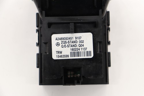 Interruptor de freno de estacionamiento Mercedes GLS550 X166 2017-2019 OEM 24690504519107 - Imagen 10 de 11
