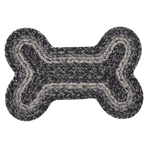 Farmhouse 11.5"x17.5" Accent Rug Black Sawyer Mill (PET) Floor Decor VHC Brands - 第 6/7 張圖片