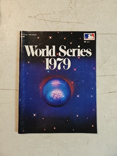 1979 World Series Program - Pirates vs. Orioles. Major League Baseball MLB - Picture 2 of 8