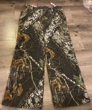 Russell Outdoors Pants Youth L 10/12 Mossy Oak Camo Ripstop Hunt Cargo Y2K EUC