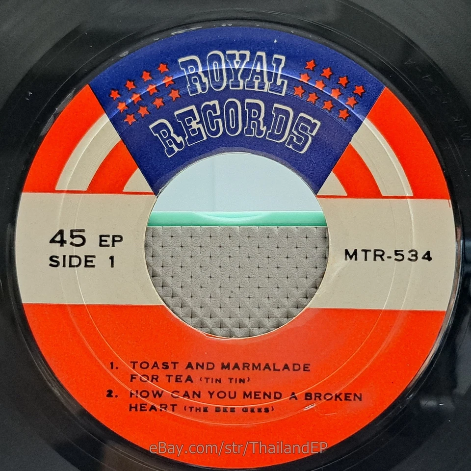 THE SWEET /FUNNY , FUNNY /JOHN DENVER /THE BEE GEES THAILAND EP 45 THAI - Image 4 of 4