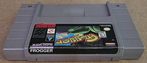 Frogger (Super Nintendo, SNES, 1998) cartuccia testata - Foto 3 di 4