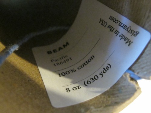 Gist Weaving Yarn 100% Cotton Beam Mallo Spool LOT Aqua Jade Pacific 750yd - Picture 2 of 4