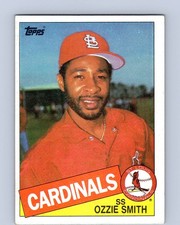 1985 Topps #605 Ozzie Smith St. Louis Cardinals Baseball Card