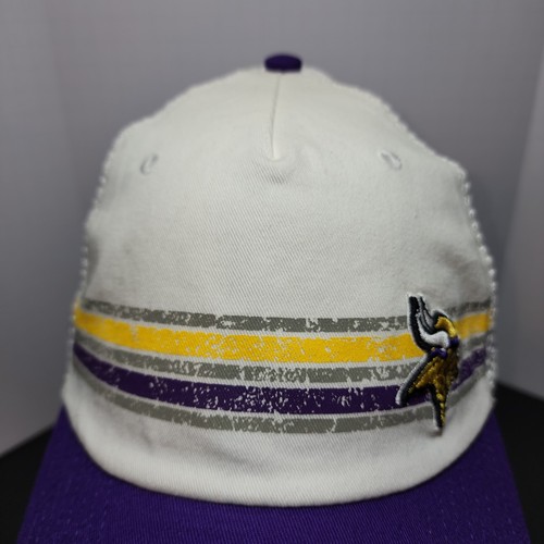 Fanatics Minnesota Vikings Snap Back Mesh Adjustable Hat NFL Team  - Picture 7 of 11