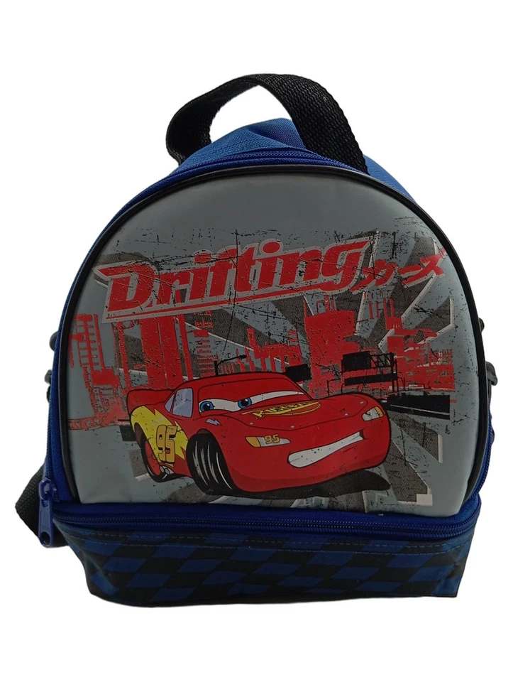 Disney Pixar Sac à Dos Enfant Bleu Cars Logo-Print - Photo 1/4