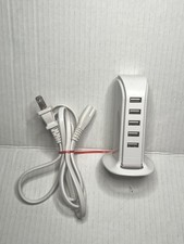 Universal US Plug 5 Port USB Charger Multi USB Charging Station Dock Desktop