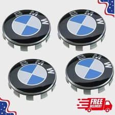 BMW 68mm Wheel Center Hub Caps Logo Badge Emblem Rim | FAST SHIPPING