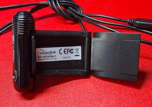 Rocketfish RF-HDWEBLT HD Camera Webcam 5V - NEW - 第 2/6 張圖片