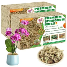 4.4LBS Premium Sphagnum Moss for Plants- 80QT Natural Succulent Carnivorous P...