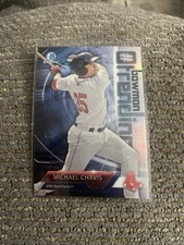 2018 Bowman Chrome Hashtag Trending #MC Michael Chavis Boston Red Sox *Mint*