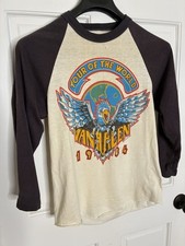 Van Halen 1984 Tour of the World Original Concert Shirt