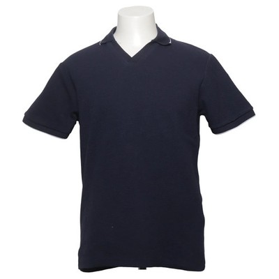 Smog, Poloshirt, Größe: M, Blau, Baumwolle/Elasthan/Polyester, Einfarbig #Ffr