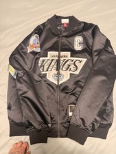 NWOT Mitchell & Ness LA Kings Wayne Gretzky 99 Jersey Maxed Out Satin Jacket L