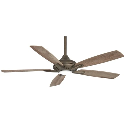 Minka Aire Dyno 52" Ceiling Fan - Barnwood 5-Blade Remote Control - Picture 2 of 5