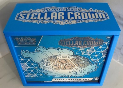 Pokemon ETB Box Protector Case Stellar Crown 3D Printed 