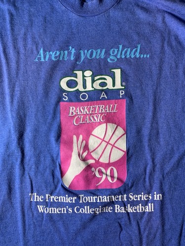 Vintage 90s Dial Soap 1990 WNBA Women’s Basketball Tournament Size XL!!!! - Picture 5 of 7