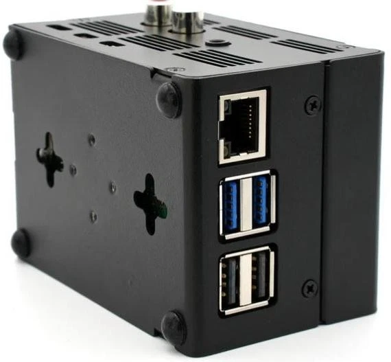 KKSB Gehäuse für Raspberry Pi 5 , passend für IQaudio DAC+ / Pro, Aluminium, - Bild 3 von 4