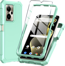 Cricket Outlast 5G 2024 Phone Case - Slim Soft Silicone Full-Body Protective Cov