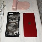iPhone Se 3rd Gen - Unlocked - 64Gb W/ Case + Magnet Ring Read Description