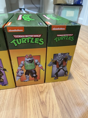NECA TMNT Lot of 5: Neutrinos, Super Bebop, Anthrax, Groundchuck, Wingnut - NEW - Bild 14 von 24
