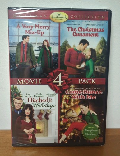 Hallmark Channel Holiday 4er-Pack (DVD) Very Merry Mix-Up, Come Dance Brandneu