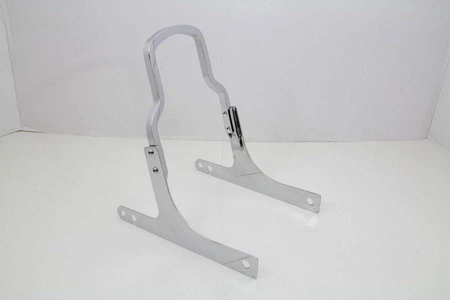 Kit de barra Sissy cromada de 8-3/4 pulgadas para Harley Davidson Foto 3 de 4