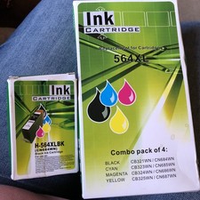 Ink Cartridge 564 XL Ink Replacement In Black Color