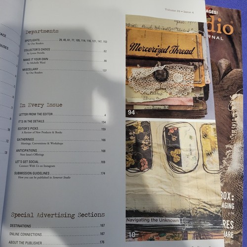Somerset Magazine Nov/Dec/Jan 2026 ~ Stampington ~ Interactive Media Journal - Picture 6 of 7