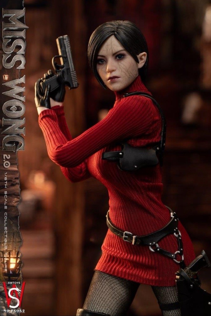 SWTOYS FS062 エイダ・ウォン 1/6 Ada Wongバイオハザード SW Toys 1/6 SW-FS062 Miss Wong 2.0 NIB Resident Evil Ada US