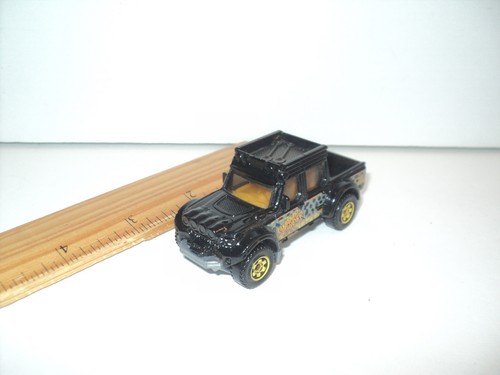 Matchbox Swamp Raider Truck Extended Cab 2014 MB997 Black 2 3/4" Long Miniature - Bild 1 von 8