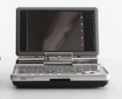 Vintage Sharp Zaurus Handheld PDA Mini-Laptop -Linux OS (SL