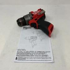 Milwaukee M12 FUEL 12V Volt 3404-20 1/2" Cordless Hammer Drill/Driver