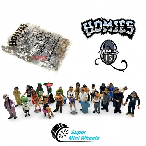 Homies Figures 1.75″ Series 15 Quince Assortment (Bulk Pack) – 24 Pcs