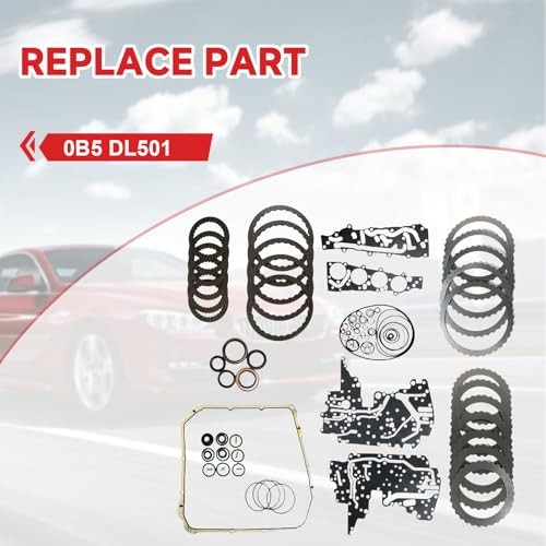 0B5 DL501 Auto Transmission Master Rebuild Kit Überholung passt für 2008-2016 A3 - Bild 4 von 8