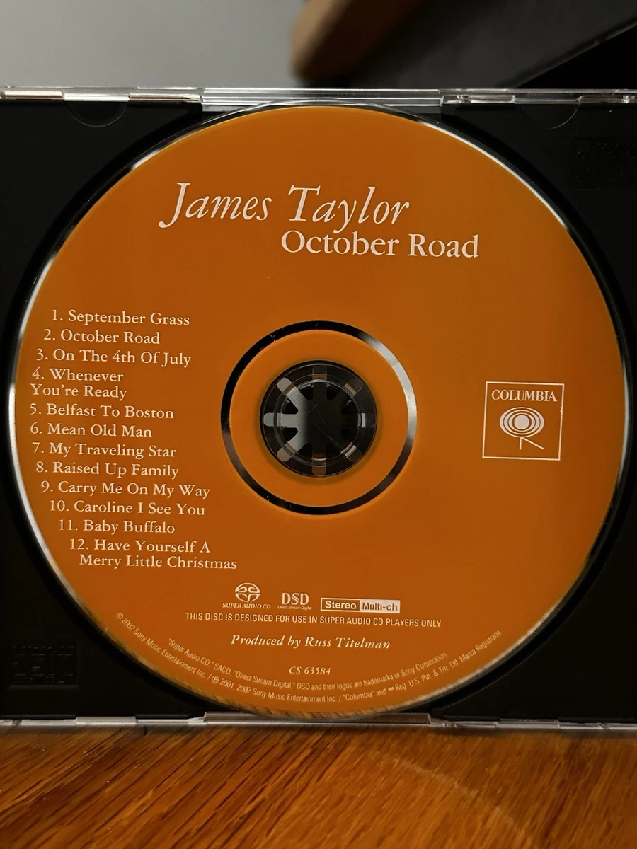 CD 廃盤 SACD ジェイムス・テイラー オクトーバー・ロード アウター