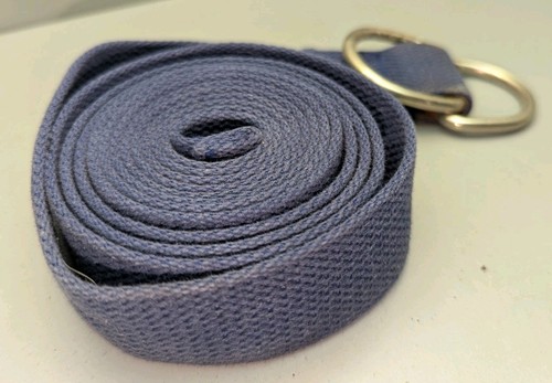 Hugger Mugger 8ft Cotton D-Ring Yoga Strap - Picture 2 of 9