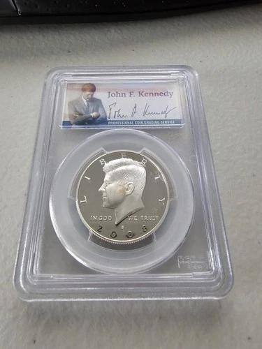 2008-S 50C (Proof) Kennedy Half Dollar DCAM PR69