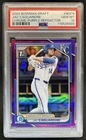 2024 Bowman Draft Jac Caglianone Chrome RC Purple Refractor 1st #/250 PSA 10