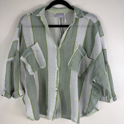 Urban Outfitters Out From Under Short Set Open Knit Beach Boardwalk Size Small - Picture 4 of 20