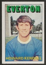 A&BC-FOOTBALL 1972 ORANGE/RED BACK-#029- EVERTON - HOWARD KENDALL