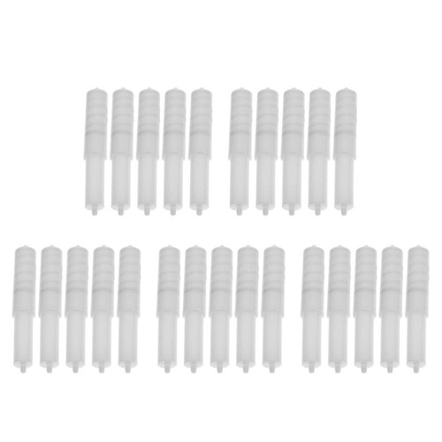  Soporte de pañuelos con resorte con rodillo de repuesto de papel higiénico de 5 piezas - Imagen 20 de 20