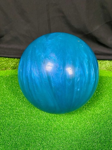 EBONITE MAXIM 12.6Lb BLUE SWIRL BOWLING BALL  - Afbeelding 6 van 7