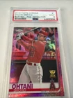 2019 Topps Chrome Shohei Ohtani Batting Pink Refractor Psa 9 #1 🔥🔥🔥🔥