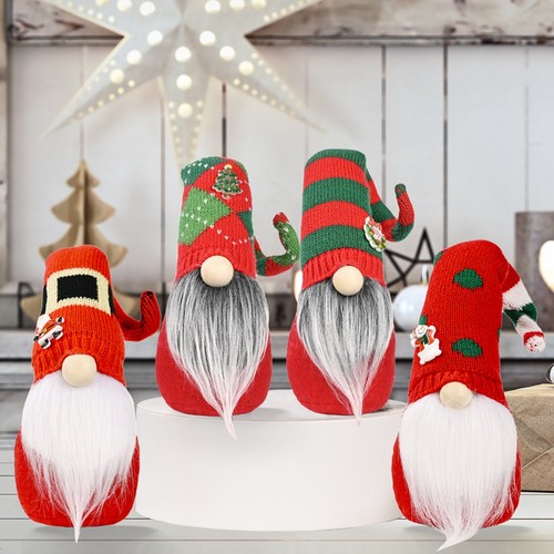 Muñeca de peluche enana Navidad decoración del hogar nórdica tierra dios sin rostro 4414 - Imagen 3 de 8