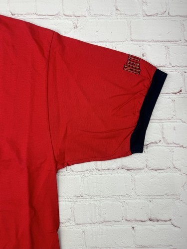 Vintage Nike Washington Nationals Red T Shirt Team Nike MLB Baseball 2005 Sz LG - Picture 5 of 11