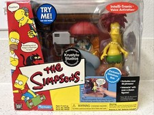 THE SIMPSONS KRUSTYLU STUDIOS - EXCLUSIVE SIDESHOW BOB WOS INTERACTIVE 2000 NIB