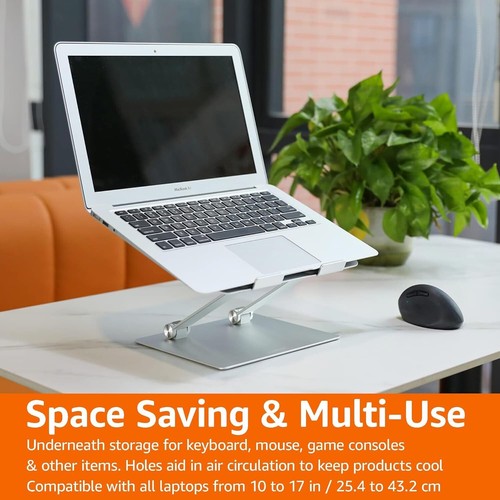 Portable Foldable Laptop Stand with Ventilation - Perfect for Travel & Comfort - Picture 10 of 10
