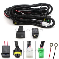 Relay Wiring Harness Switch H11 For Honda Civic 2016 Add-On Fog Light DRL Wire