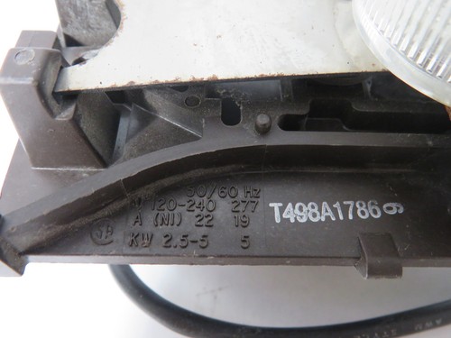 Honeywell T498A1786 Thermostat W/O Cover 120-240VAC *Rust/COS WEAR* USED - Picture 3 of 3